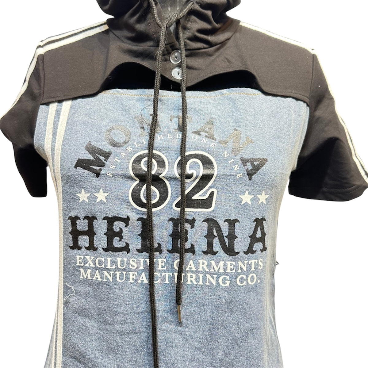 FC Jean dress with stretch fabric