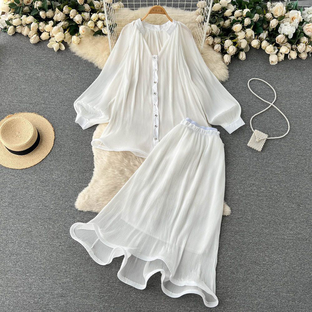 Fc Pleated Skirt Top
