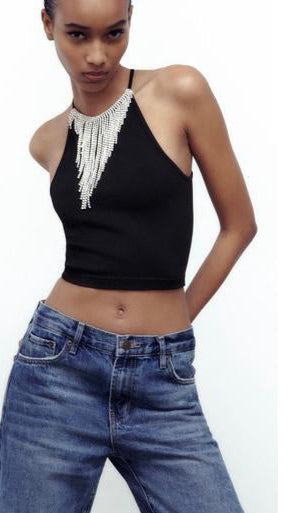 Fc New Women's Vest Sling With Jewelry
