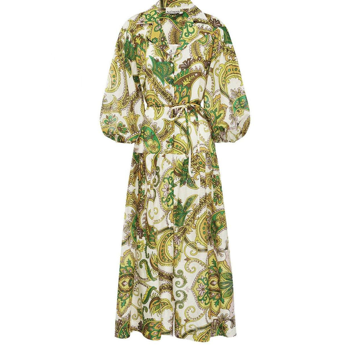 Fc Australian designer brand Alemais fairy style ramie shirt dress