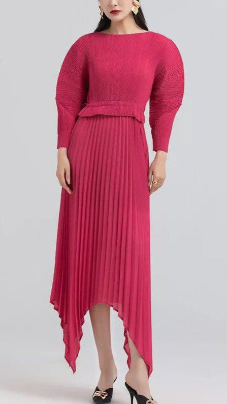 Fc Modest, Classy, Pleated Dress