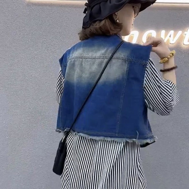 Fc Denim Two Striped Jacket Trendy