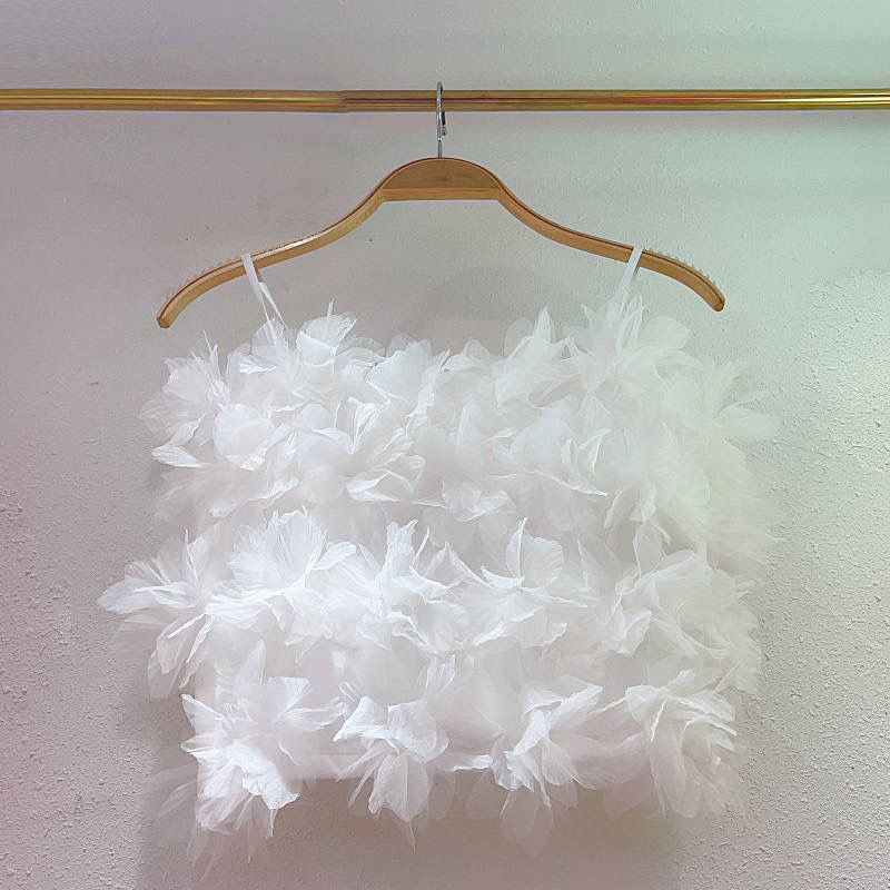 Fc Feather Super Hot Short Tube Top