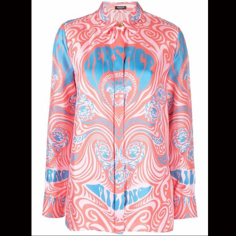 Fc Medusa Music Silk Shirt