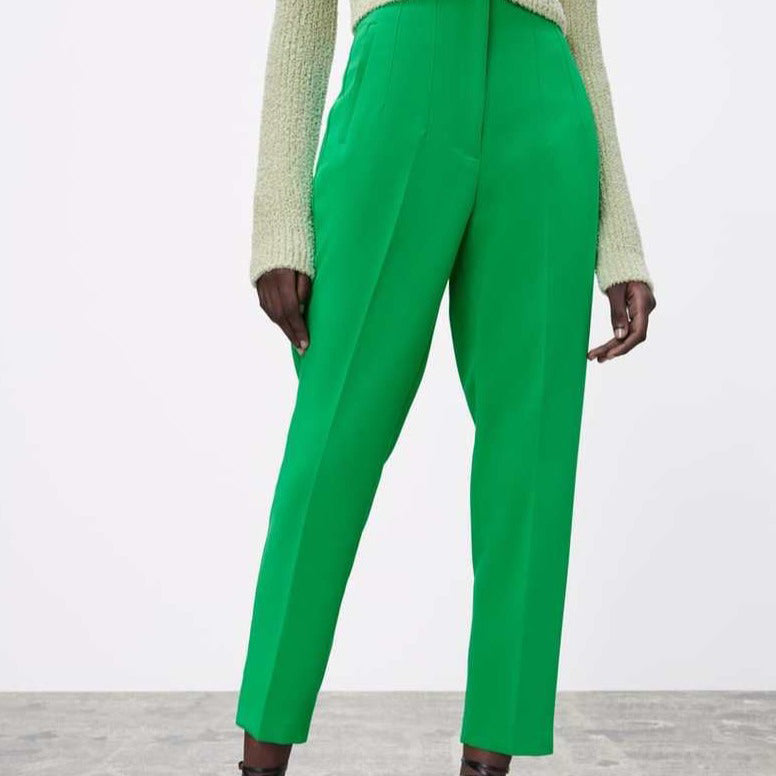 Fc High Waist Ankle Length Pants