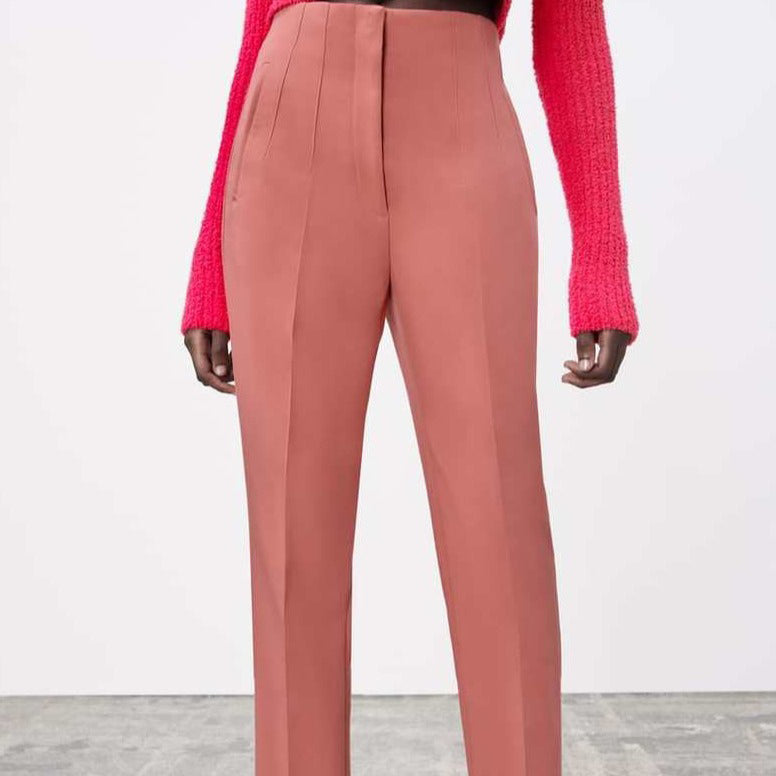 Fc High Waist Ankle Length Pants