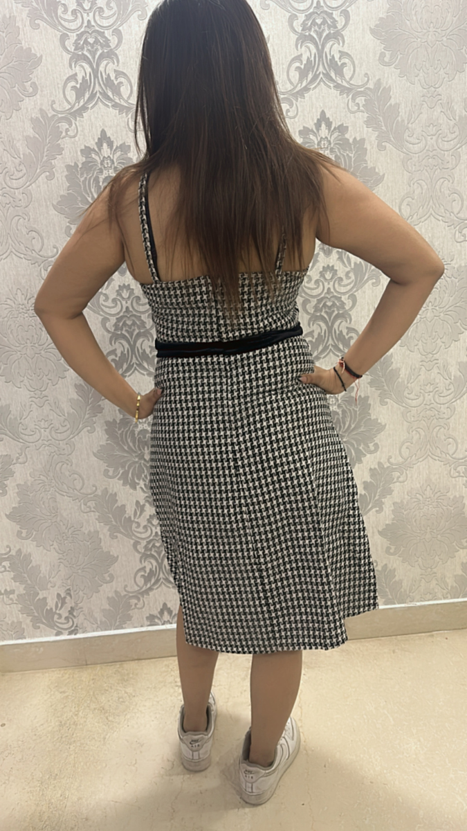 Fc 2 PC Tweed Dress