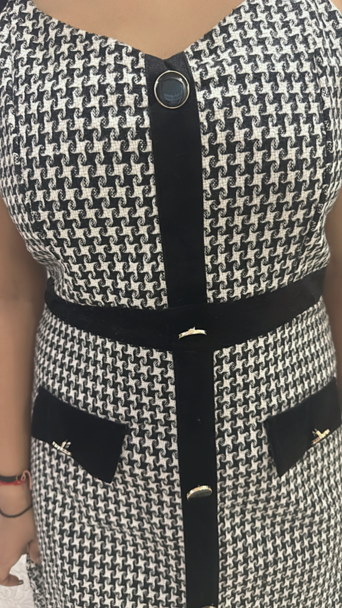 Fc 2 PC Tweed Dress