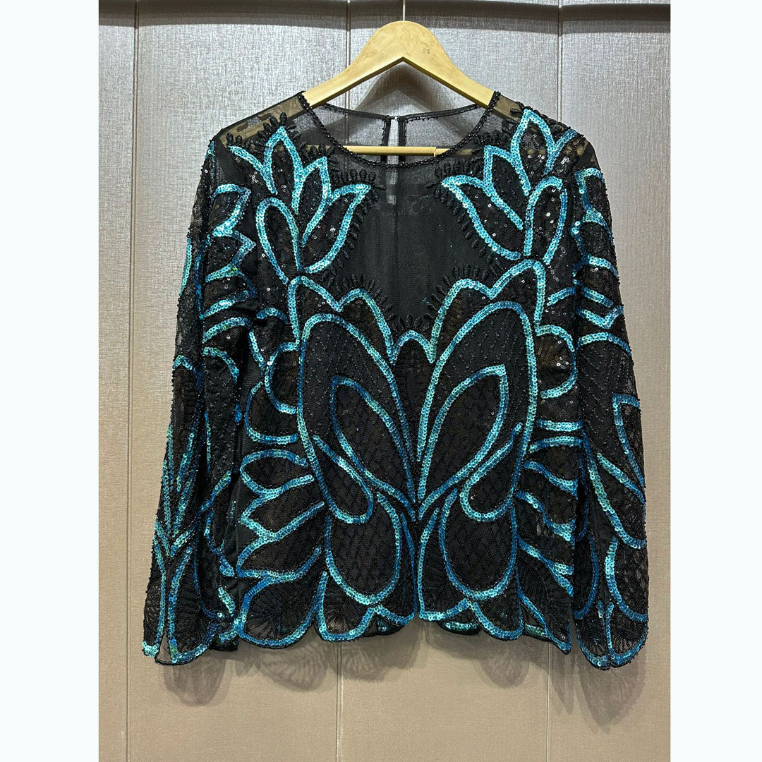 Fc Sequins Long Sleeve Tees Tops