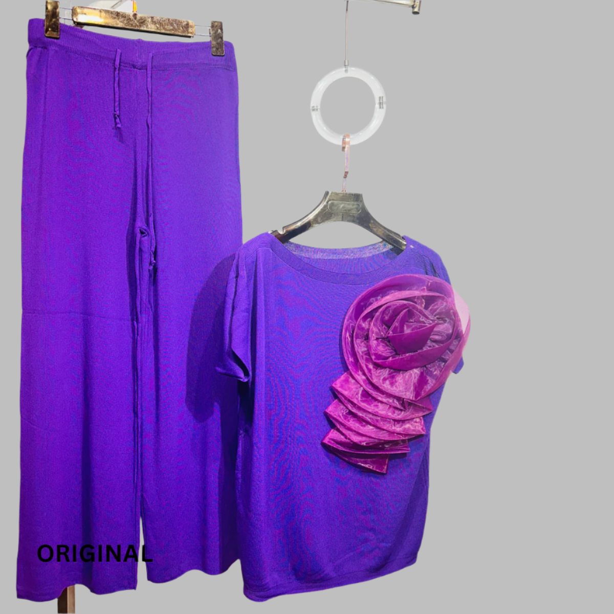 3D Flower Co-Ord Set