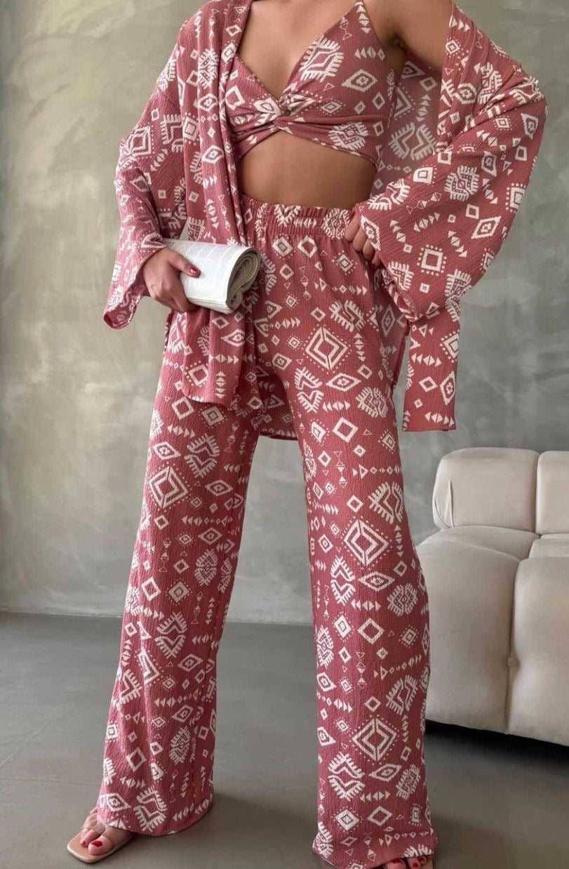 Sexy 3 Piece Co- Ord Set FC1127
