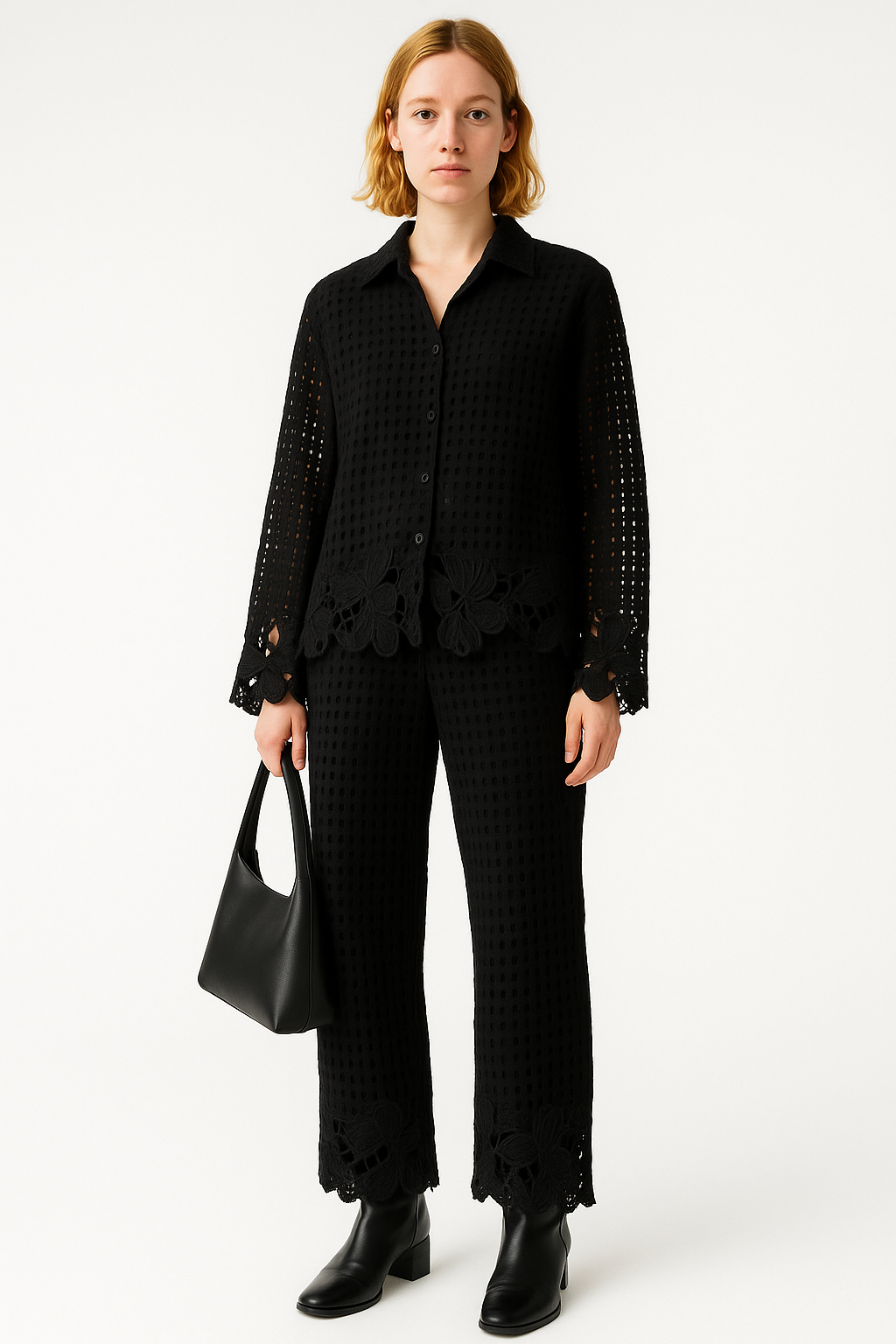 Stylish Crochet Co- Ord Set For Women FC1442