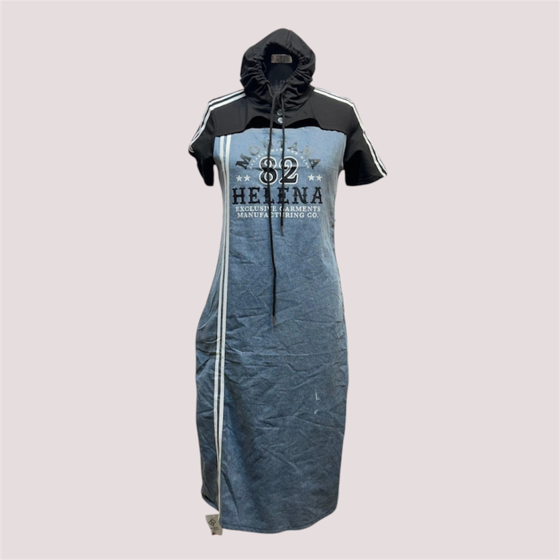 FC Jean dress with stretch fabric