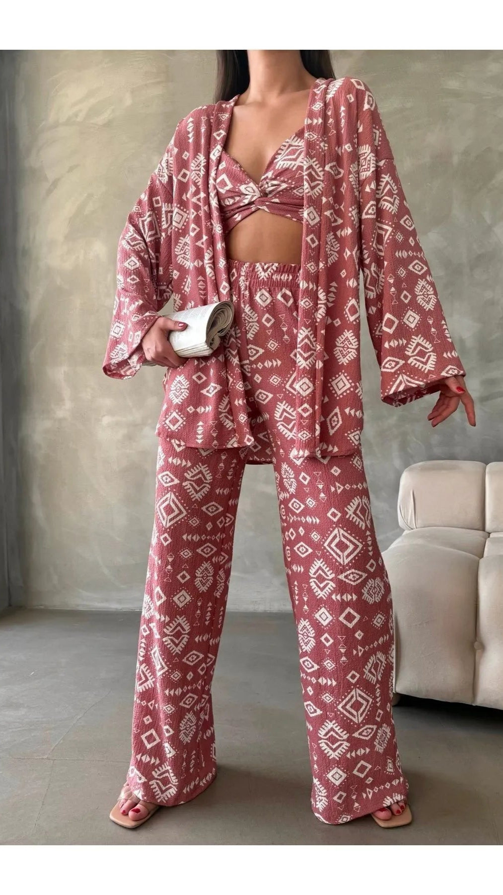 Sexy 3 Piece Co- Ord Set FC1127