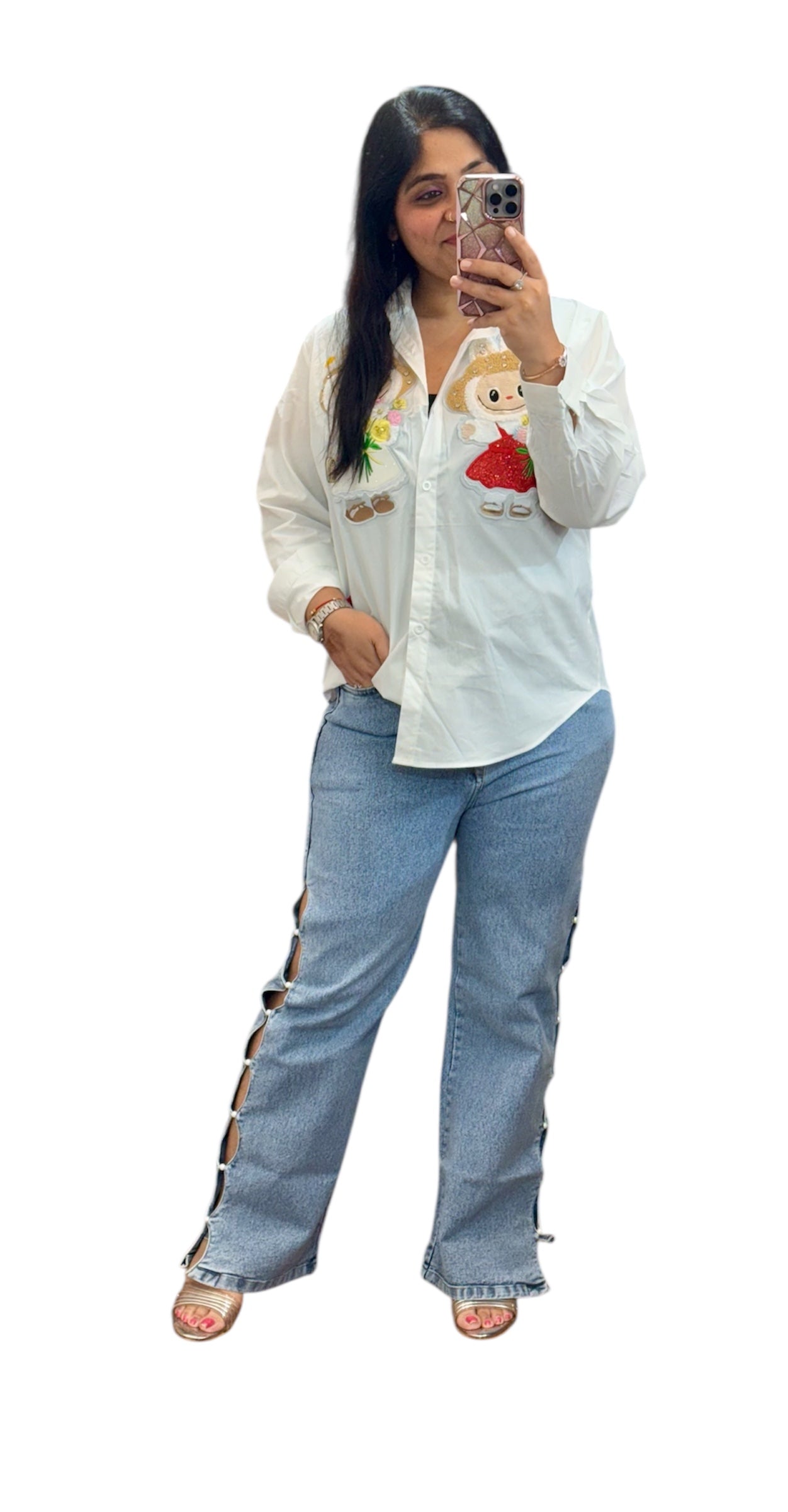 Doll Embedded Shirt FC1836