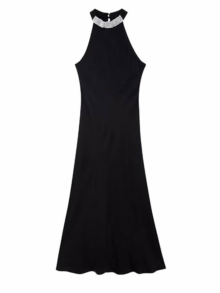 Fc Camisole Dress with beaded collar