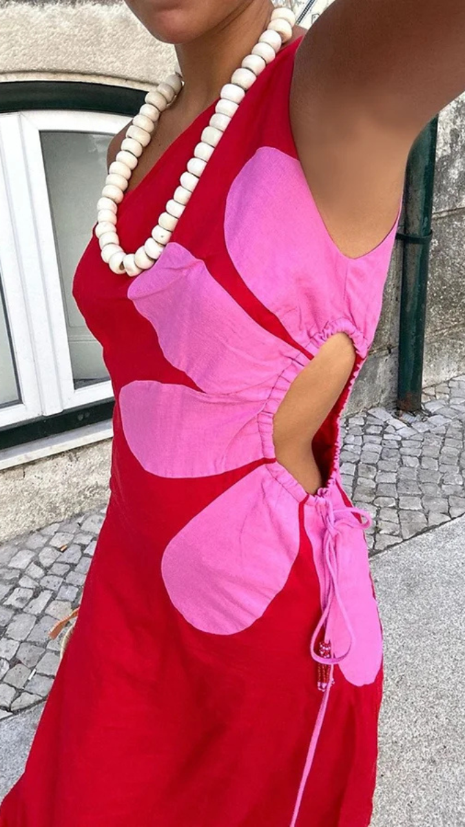A-Line One Shoulder Dress FC1856