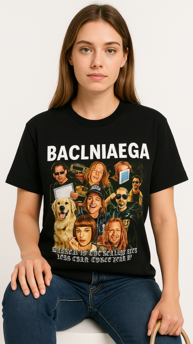 Baclniaega Print T- Shirt FC1064
