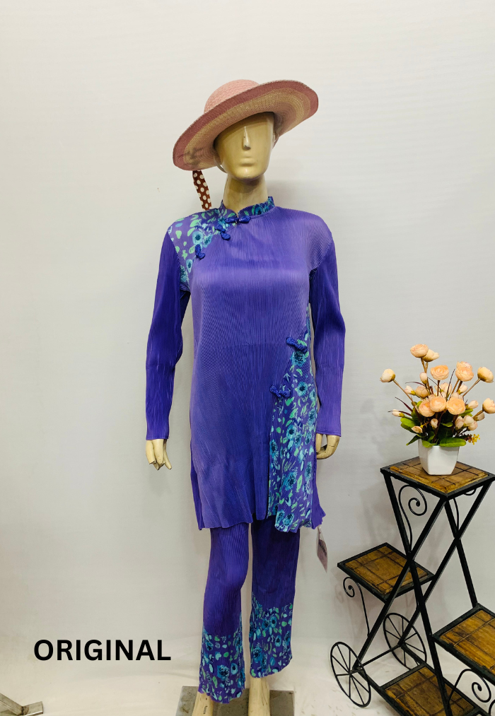Fc Barka Pleated Coord Set