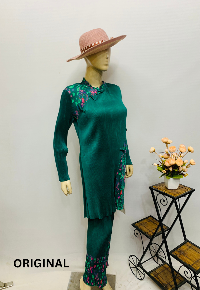 Fc Barka Pleated Coord Set
