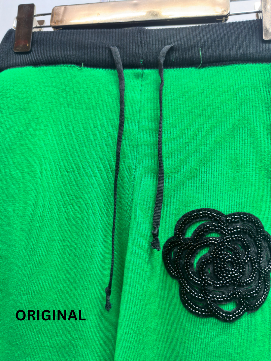 Beads Embedded Flower Winter Co Ord Set FC1509