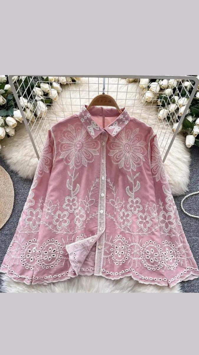 Beautiful Shirt With Embroidery FC1889