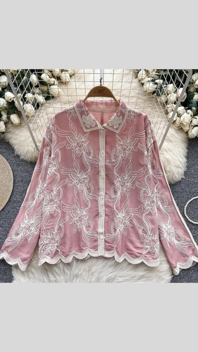 Beautiful Shirt With Embroidery FC1897