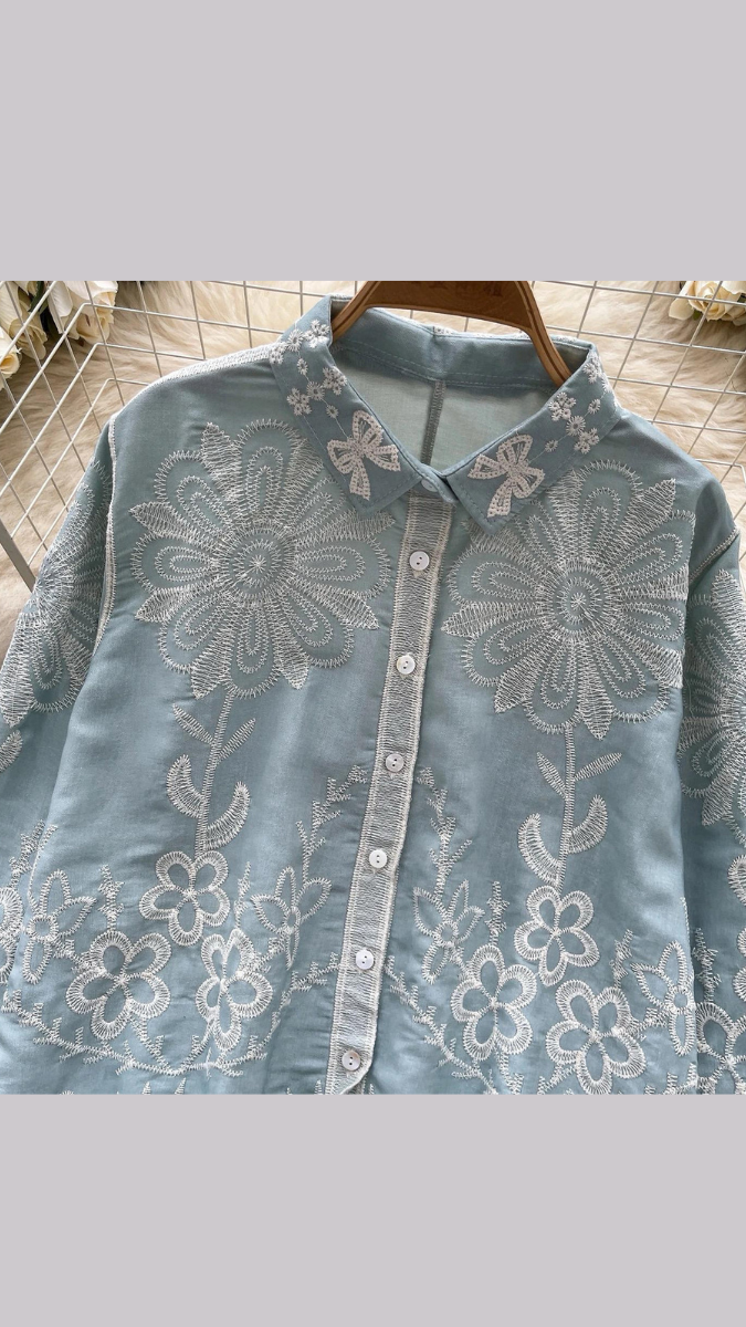 Beautiful Shirt With Embroidery FC1889