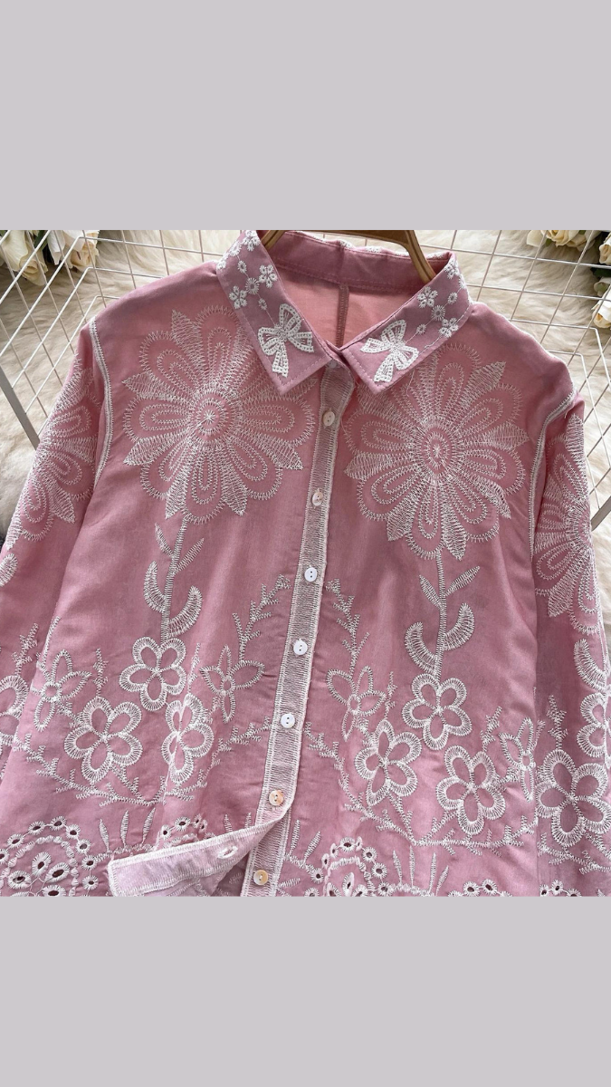 Beautiful Shirt With Embroidery FC1889