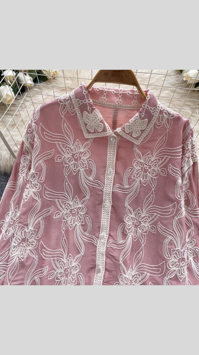 Beautiful Shirt With Embroidery FC1897