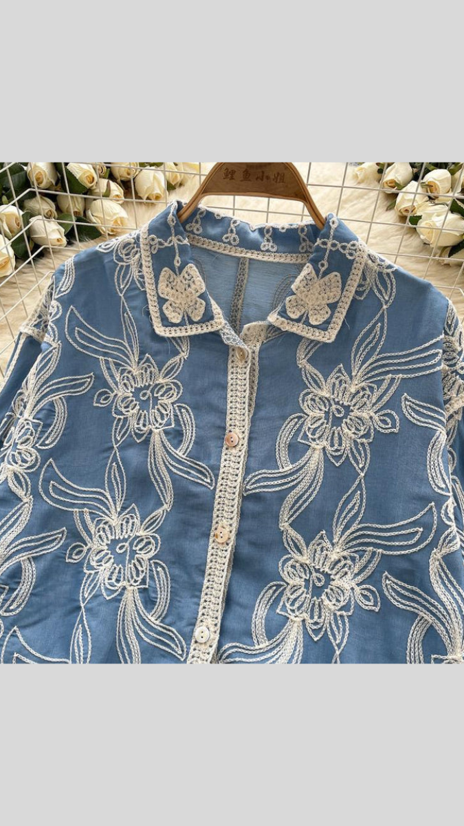Beautiful Shirt With Embroidery FC1897