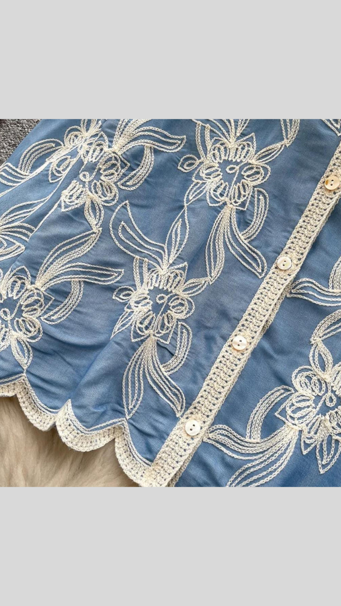 Beautiful Shirt With Embroidery FC1897