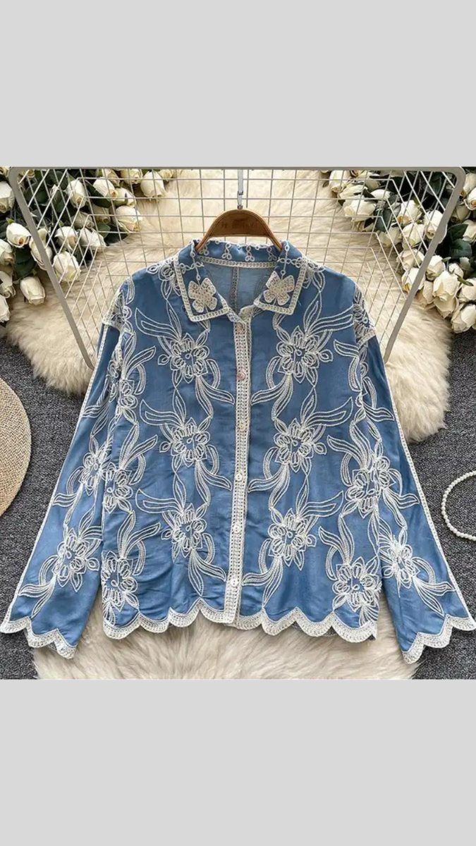 Beautiful Shirt With Embroidery FC1897