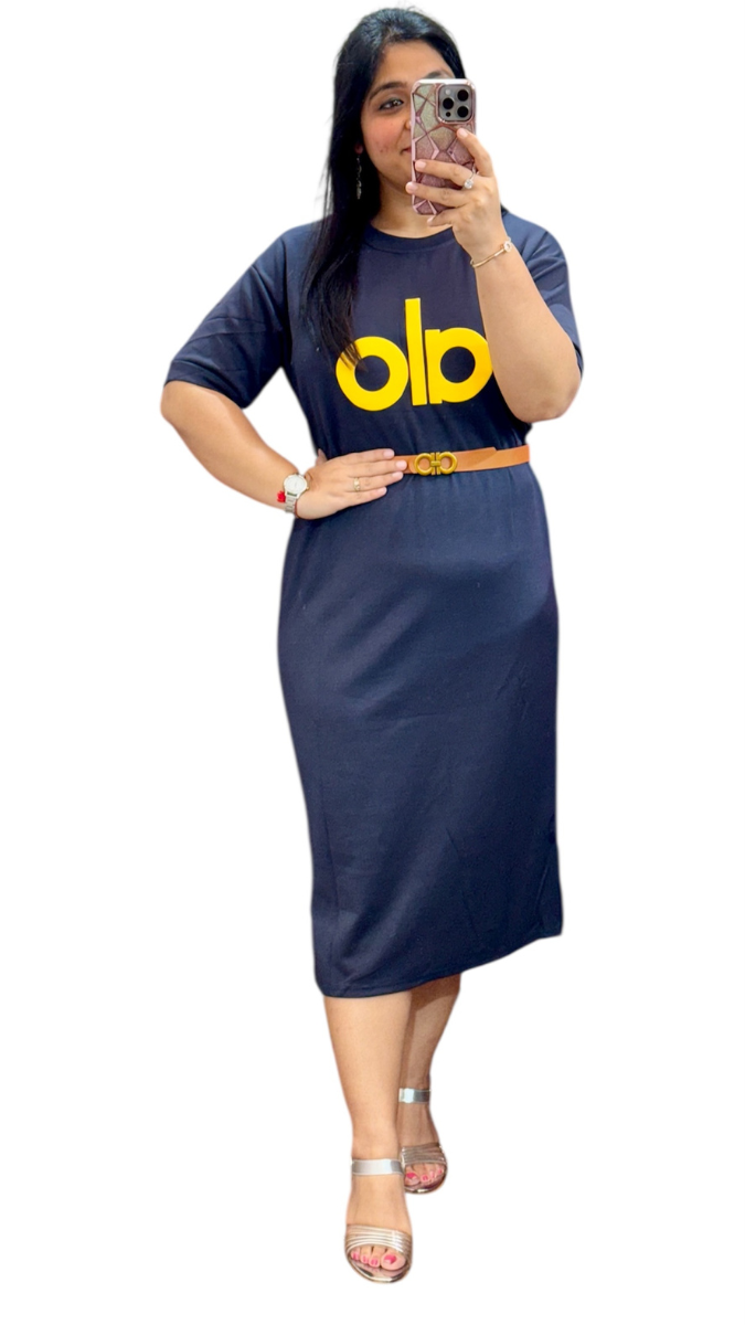 Belted A-Line Dress FC1891