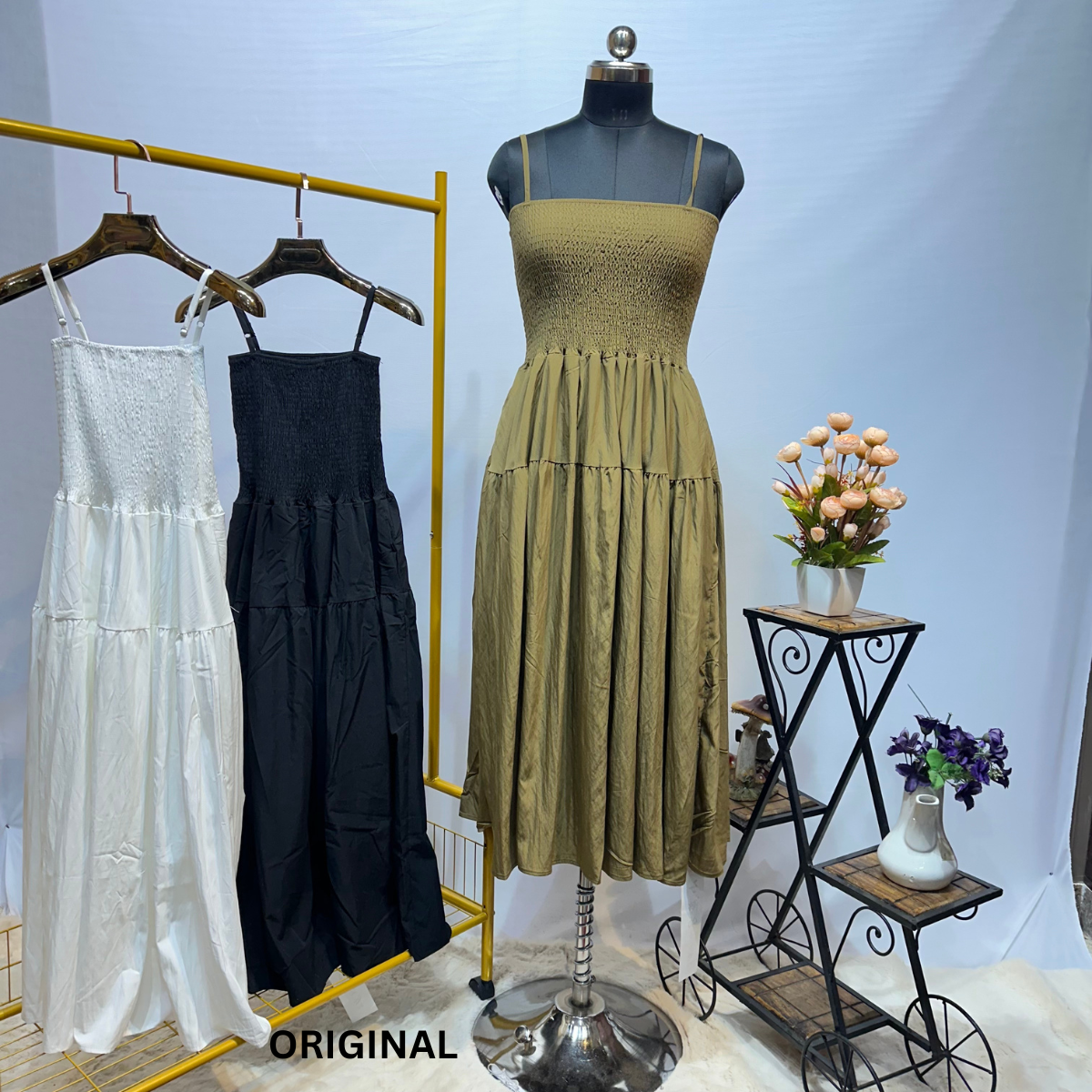 Bodice Maxi Dress