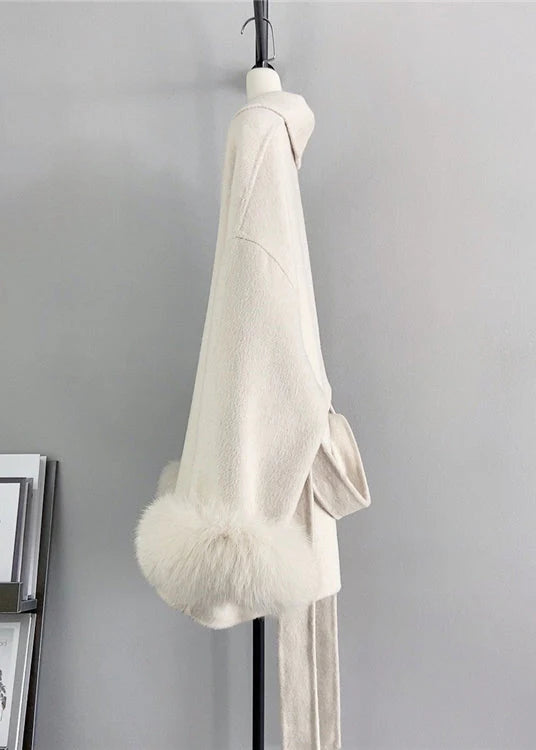 Fur Wrist Wrap Around Coat FC1724