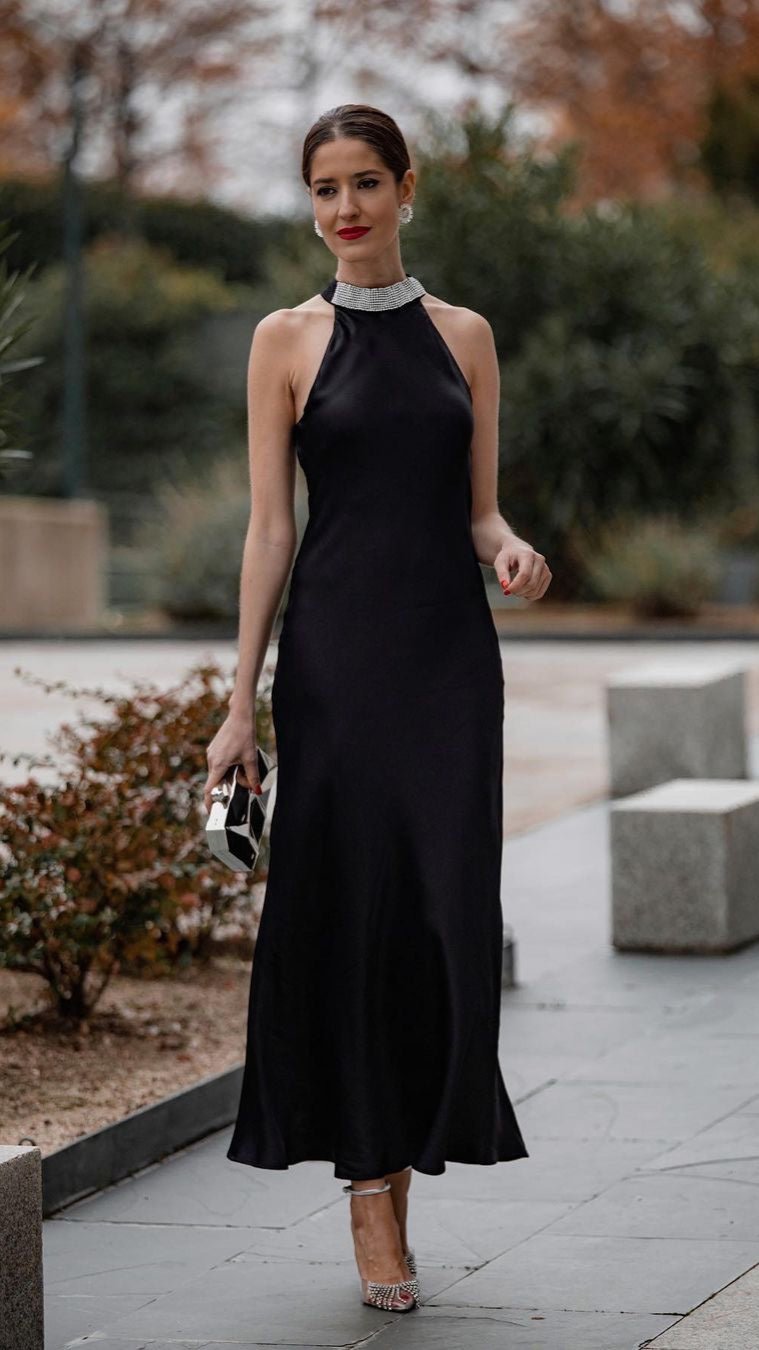 Fc Camisole Dress with beaded collar
