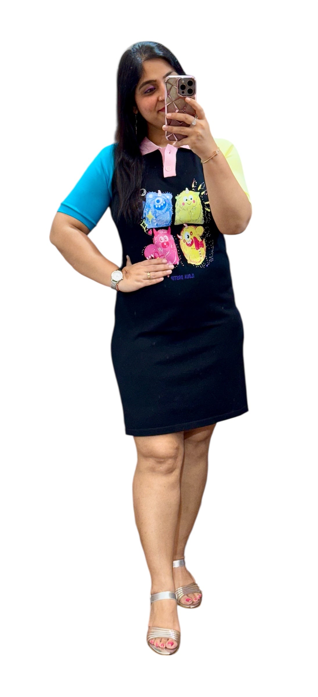 Fc Monsters Cartoon T Shirts Half Sleeve