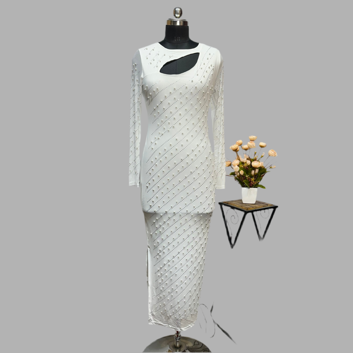 FC Pearl Beaded Dress