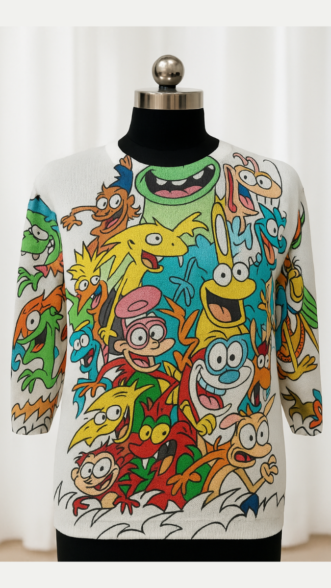 Cartoon Printed Top FC1257