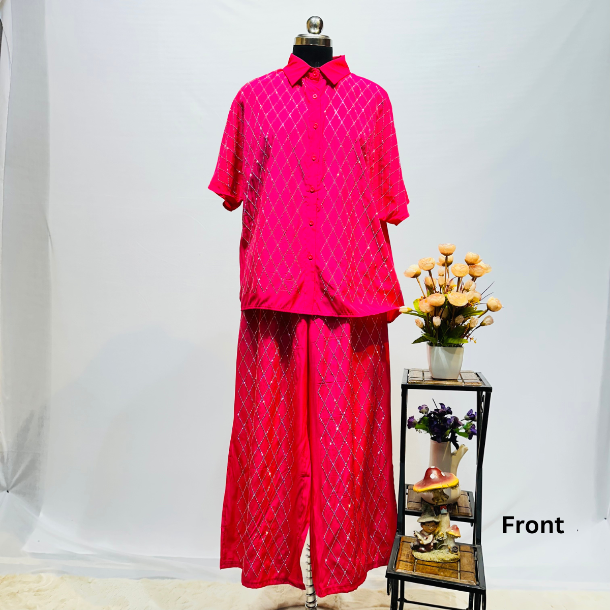 Checked Co-ord Set