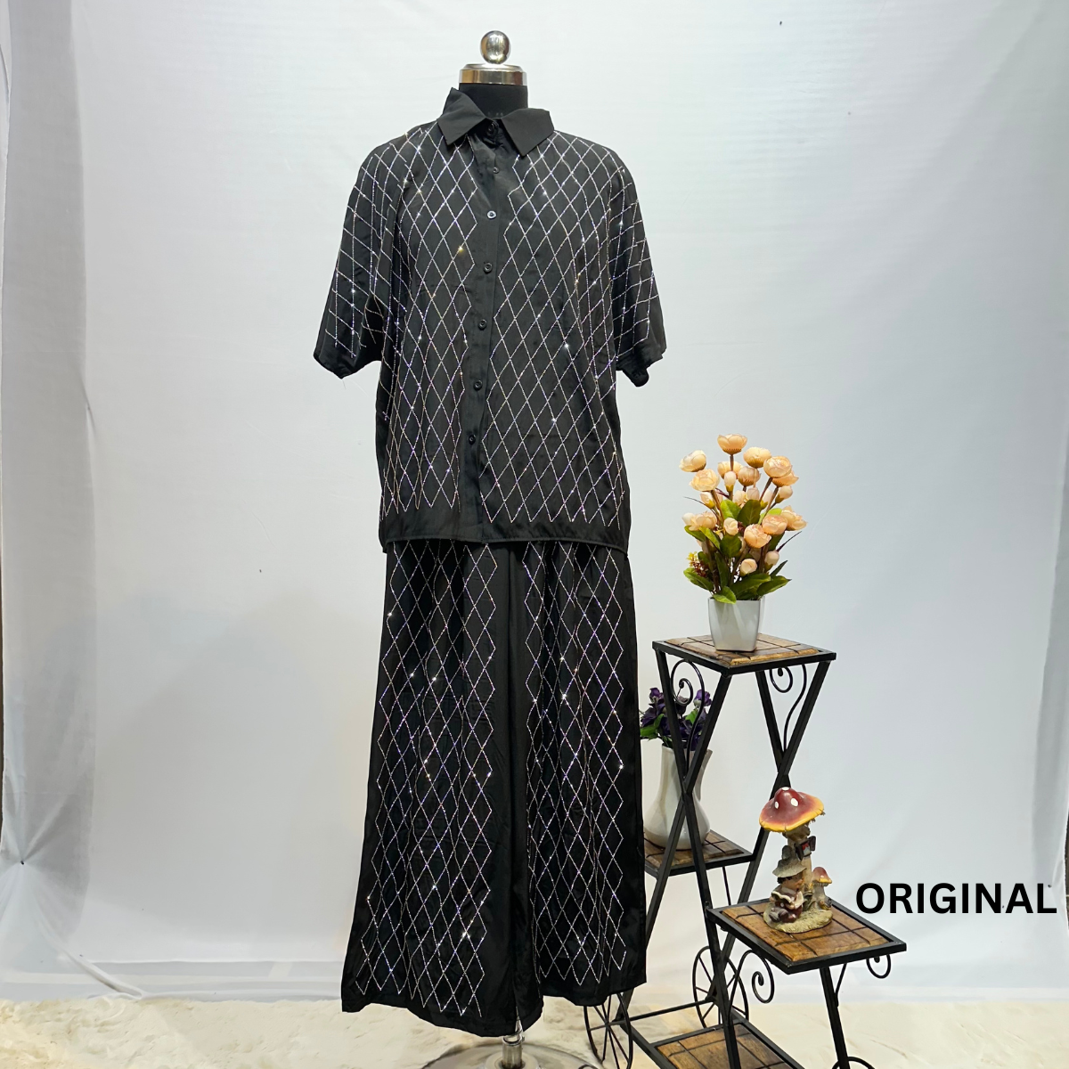Checked Co-ord Set