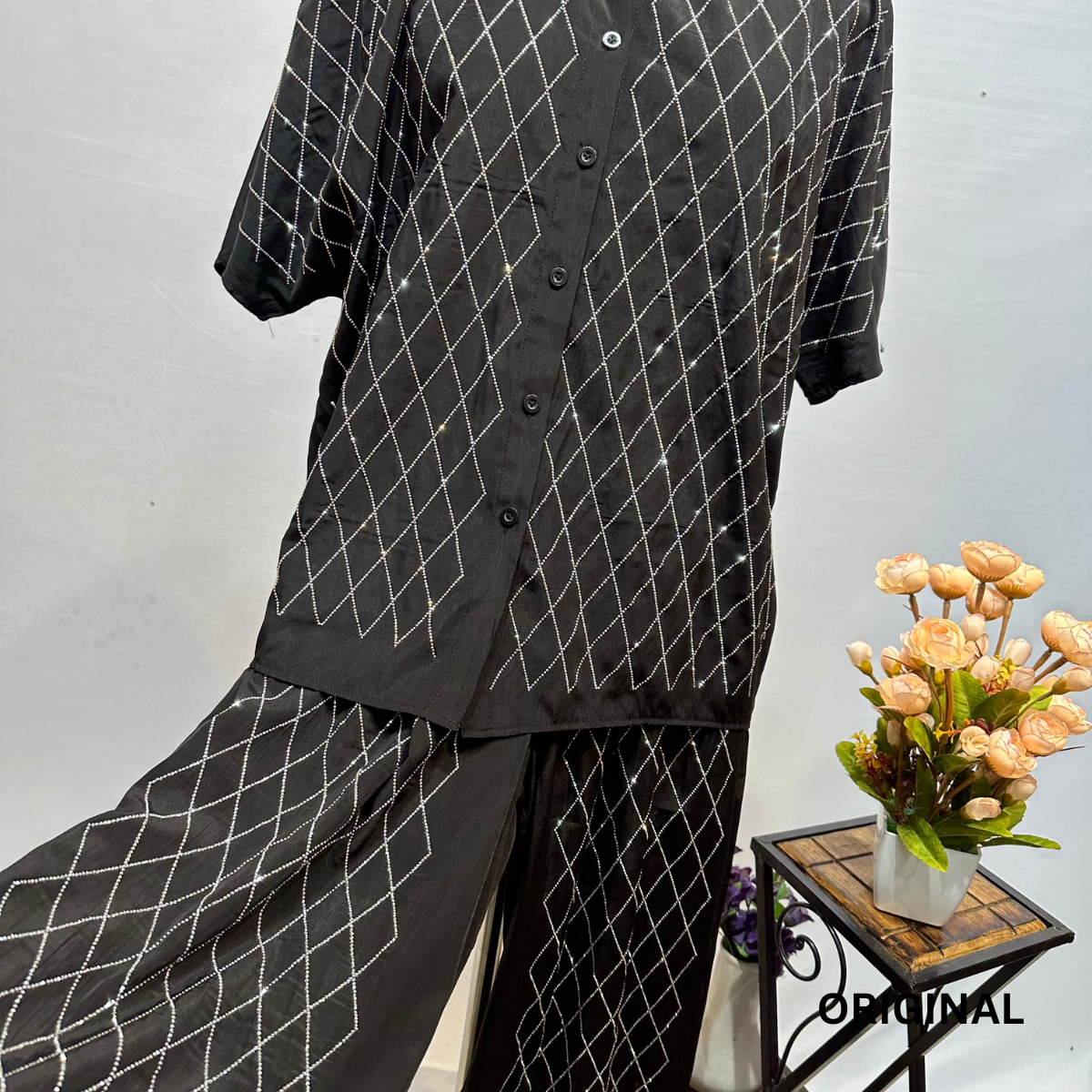 Checked Co-ord Set