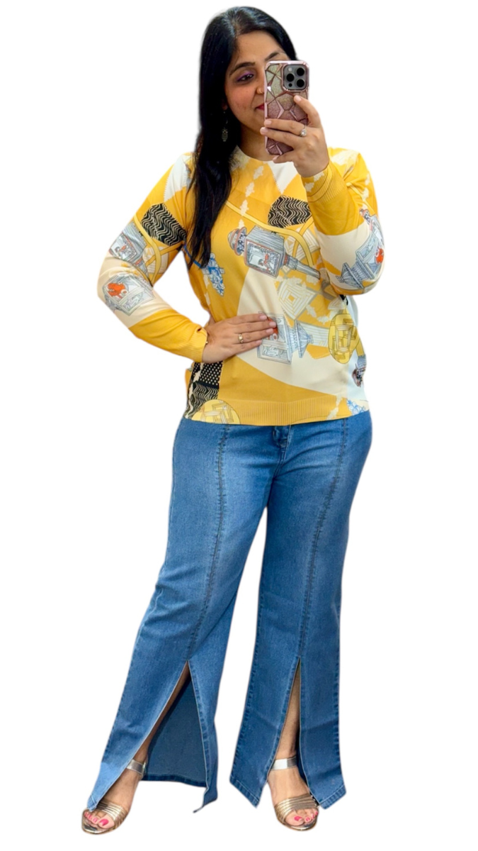Colorful Full Sleeve Top FC1875