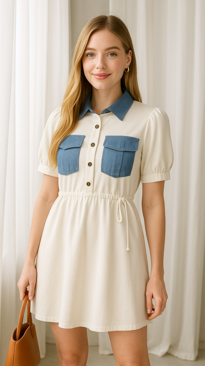 FC Denim Pocket Dress