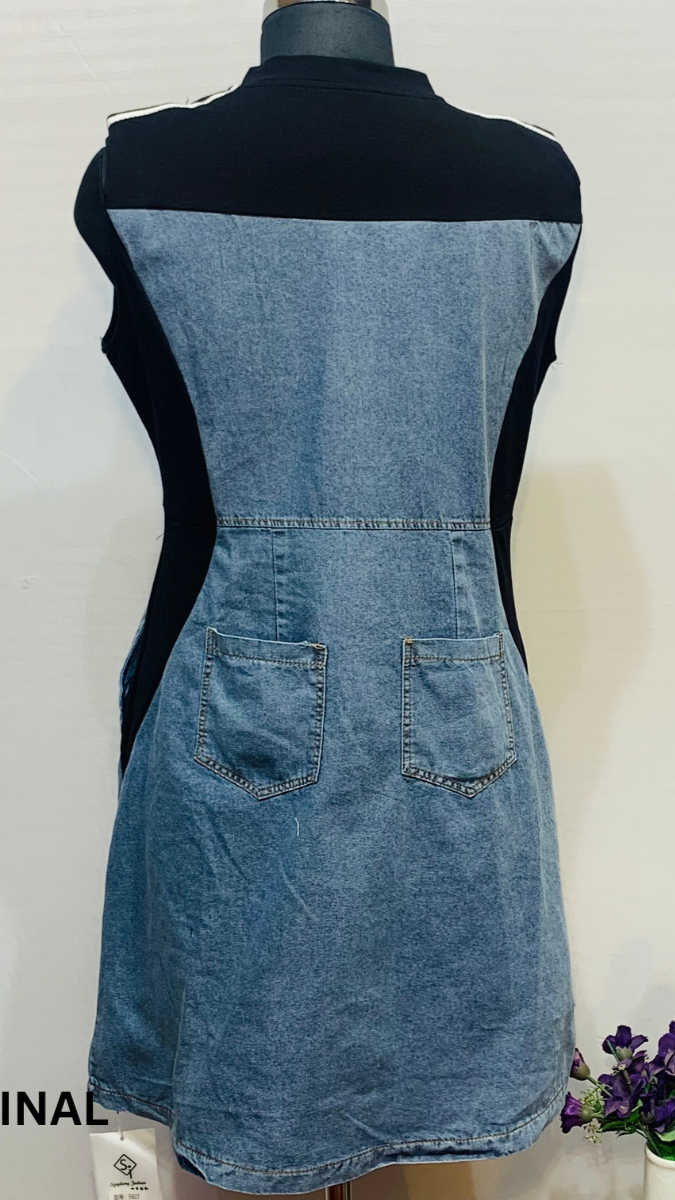 Denim Sleeveless Dress