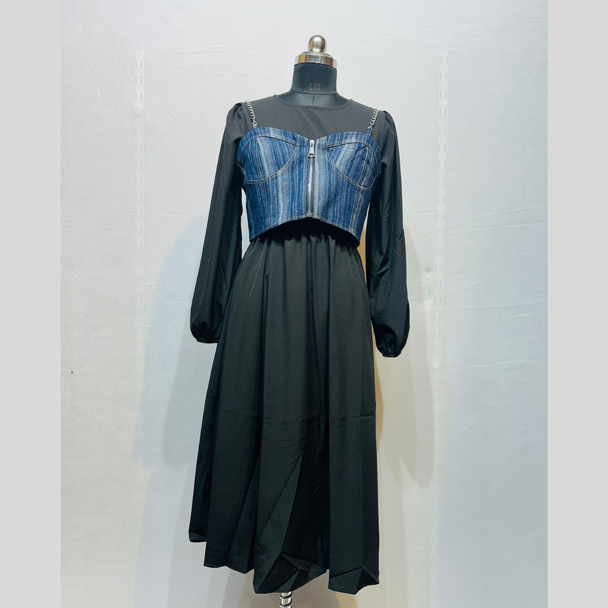 Denim Vest Dress