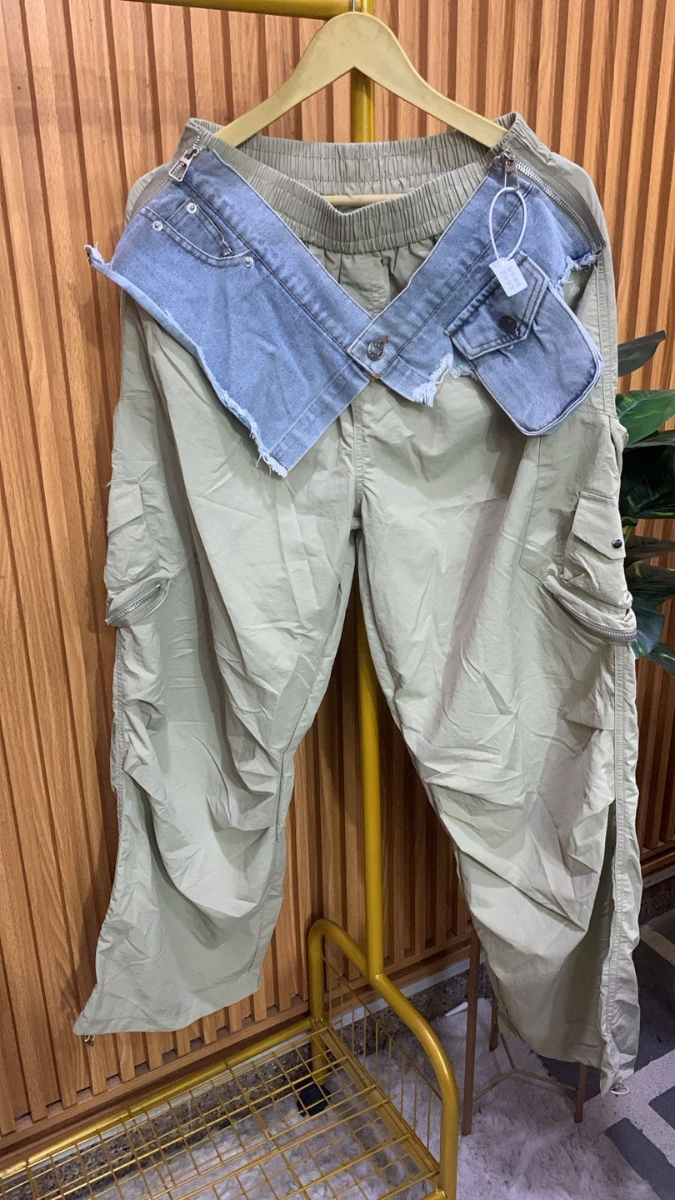 Denim Waist Line Bottom FC1945