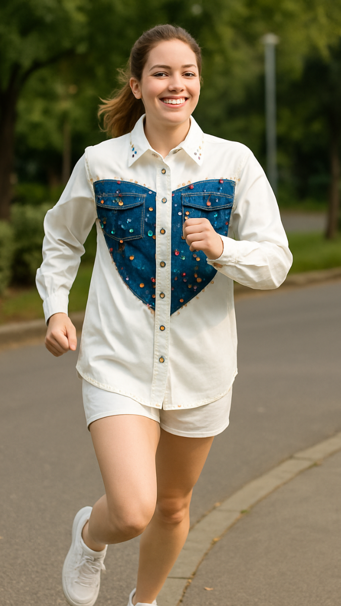 FC Denim Heart Shirt
