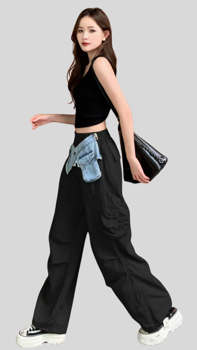 Denim Waist Line Bottom FC1945